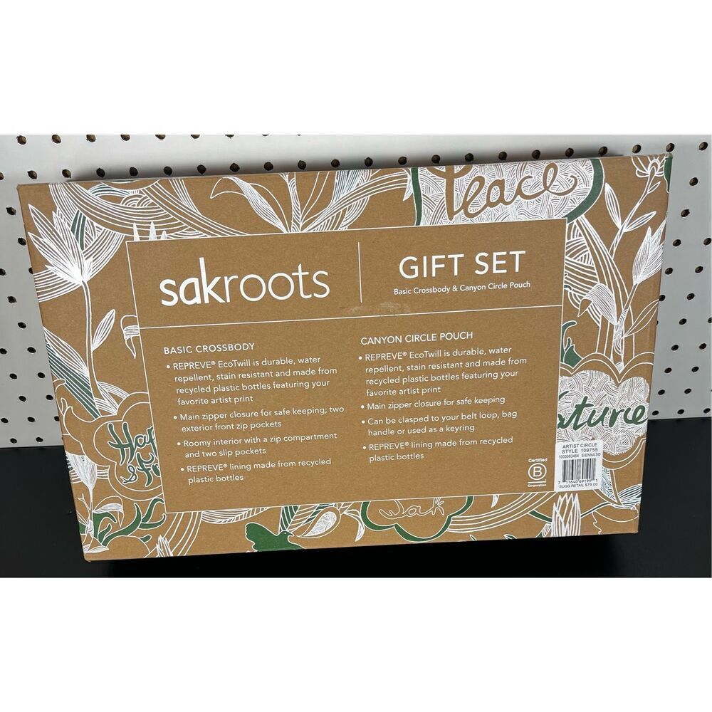 Sakroots crossbody bag & pouch bag gift set - Picture 2 of 7